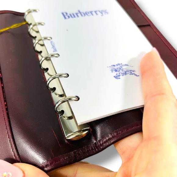 Burberrys of London Vintage Nova Check Planner Agenda - Picture 7 of 7